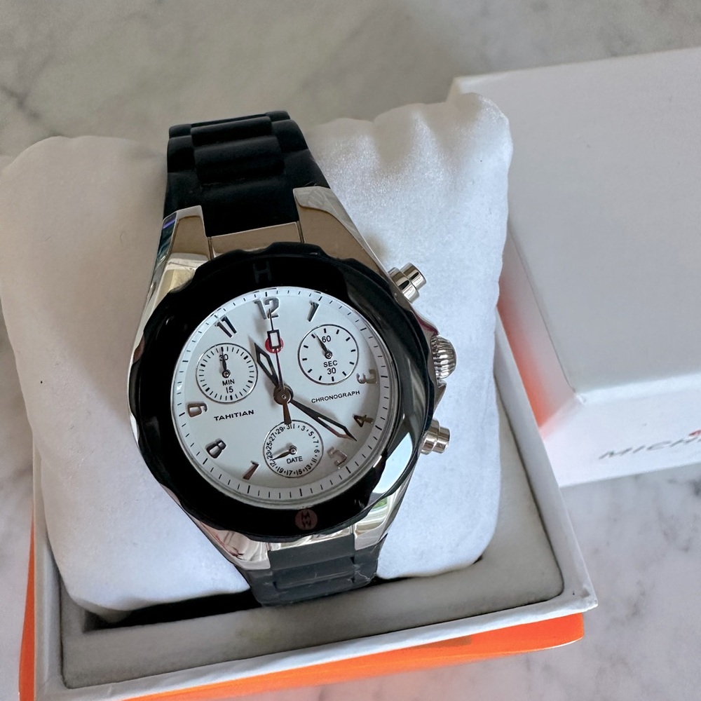 Michele Tahitian Jelly Bean Watch
